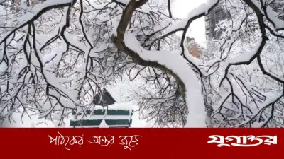 যুক্তরাষ্ট্রে রেকর্ড তুষারপাত: ৫,৭০০ ফ্লাইট বাতিল, ৬ লাখ বিদ্যুৎহীন