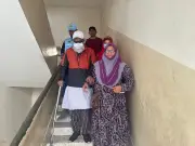 শতবর্ষী বৃদ্ধার শেষ ভোটের প্রত্যাশা: 'দেশে শান্তি ফিরে আসুক'