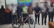 বংশালে চোরাই বাইসাইকেল চক্রের ৬ সদস্য গ্রেপ্তার, উদ্ধার ১০৫টি বাইসাইকেল
