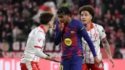 লা লিগা শীর্ষস্থান হারাল বার্সেলোনা, জিরোনার কাছে ২-১ গোলে পরাজয়