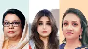 নতুন বিএনপি সরকারে তিন নারী মন্ত্রী ও প্রতিমন্ত্রীর শপথ, বাবার পথেই রাজনীতি