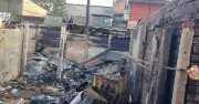 ফেনীর দাগনভূঞায় বাজারে ভয়াবহ আগুন, ১১ দোকান পুড়ে ছাই