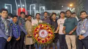 কক্সবাজার বন্ধুসভার শহীদ মিনারে শ্রদ্ধা: একুশের প্রথম প্রহরে পুষ্পস্তবক অর্পণ