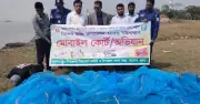খুলনার ডাকোপে মাছের প্রজনন রক্ষায় বিশেষ অভিযান: ৬ লাখ মিটার কারেন্ট জাল ধ্বংস