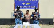 কক্সবাজারে কোস্টগার্ডের অভিযানে ৪০ হাজার ইয়াবাসহ মাদক পাচারকারী আটক