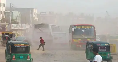 বিশ্বের দ্বিতীয় দূষিত শহর ঢাকা, বায়ুর মান 'খুবই অস্বাস্থ্যকর'