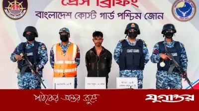 সুন্দরবনে বড় জাহাঙ্গীর বাহিনীর সদস্য আটক, অস্ত্র-গোলাবারুদ উদ্ধার