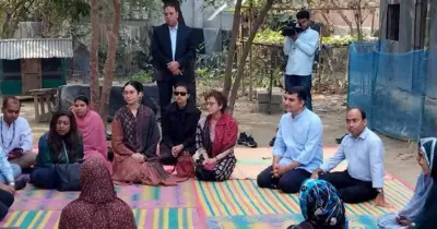জাইমা রহমানের ফুলবাড়িয়া সফর: ক্ষুদ্র শিল্পের হতদরিদ্র নারীদের গল্প শুনলেন প্রধানমন্ত্রীকন্যা
