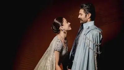 বিজয় দেবরাকোন্ডা ও রাশমিকা মান্দানার বিবাহোত্তর সংবর্ধনা: তারকাখচিত সমাপ্তি