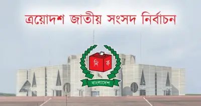 ত্রয়োদশ জাতীয় সংসদ নির্বাচনে ৬০ আসনে ভোট পড়েছে ৭০ শতাংশের বেশি, সর্বোচ্চ চুয়াডাঙ্গা-২
