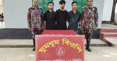 আরাকান আর্মির হাত থেকে উদ্ধার: তিন বাংলাদেশি বিজিবির কাছে ফিরলেন