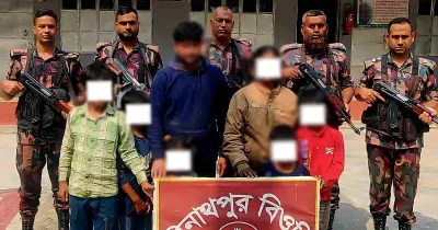 ঝিনাইদহ সীমান্তে অভিযানে ৭ ভারতীয়সহ ১১ আটক, মাদক ও ভায়াগ্রা জব্দ