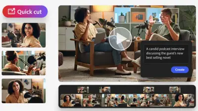 অ্যাডোবি ফায়ারফ্লাইয়ে নতুন এআই টুল 'কুইক কাট', ভিডিও নির্মাণে গতি ও সহজতা আনবে