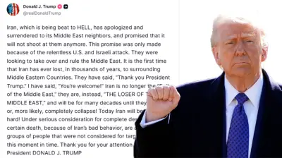 ট্রাম্পের ‘ইরান আত্মসমর্পণ’ দাবি, প্রতিশোধের হুমকি; প্রেসিডেন্ট পেজেশকিয়ানের জবাব