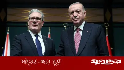 ইরান সংকটে এরদোগানের সতর্কতা: যুক্তরাজ্যের প্রধানমন্ত্রীর সঙ্গে ফোনালাপে বৈশ্বিক অস্থিতিশীলতার আশঙ্কা