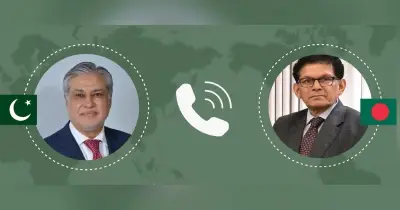 বাংলাদেশ-পাকিস্তান পররাষ্ট্রমন্ত্রীদের ফোনালাপ: মধ্যপ্রাচ্য পরিস্থিতি নিয়ে উদ্বেগ প্রকাশ