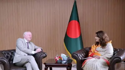 পররাষ্ট্র প্রতিমন্ত্রীর সঙ্গে ডেনমার্ক রাষ্ট্রদূতের সাক্ষাৎ ও মধ্যপ্রাচ্য পরিস্থিতি নিয়ে আলোচনা
