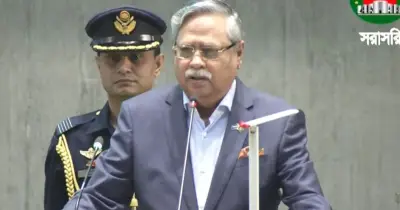 রাষ্ট্রপতির ভাষণে আওয়ামী লীগ সরকারের দুর্নীতির অভিযোগ ও বিএনপির ইতিবাচক ভূমিকার দাবি