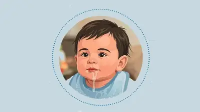 শিশুদের অতিরিক্ত লালা পড়া: স্বাভাবিক নাকি স্বাস্থ্যগত সমস্যার লক্ষণ?