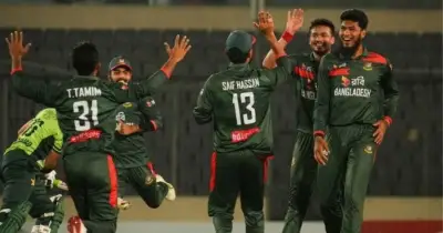ওয়ানডে সিরিজ জয়ে বাংলাদেশের র‍্যাঙ্কিংয়ে উল্লম্ফন, পাকিস্তানকে হারিয়ে নজির গড়ল মিরাজের দল