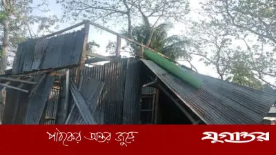 ভোলার চরফ্যাশনে আকস্মিক ঝড়ে শতাধিক ঘরবাড়ি বিধ্বস্ত, ঈদের আগে অর্ধশত পরিবারের দুর্ভোগ