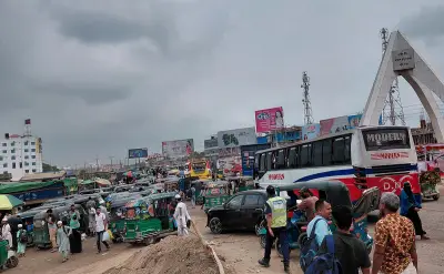 ঈদযাত্রায় ঢাকা-সিলেট মহাসড়কে যানজট নেই, ব্রাহ্মণবাড়িয়ায় উন্নয়নকাজ চলমান