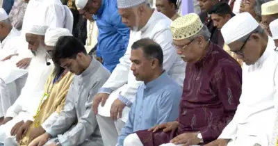 ঢাকায় জাতীয় ঈদগাহ ময়দানে প্রধান ঈদ জামাত অনুষ্ঠিত, রাষ্ট্রপতি-প্রধানমন্ত্রী অংশ নেন