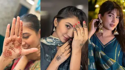 ঈদে সেলিব্রিটিদের মেহেদীর নকশা: সুনেরাহ থেকে পরীমনি, সবার হাতেই আলাদা শৈলী