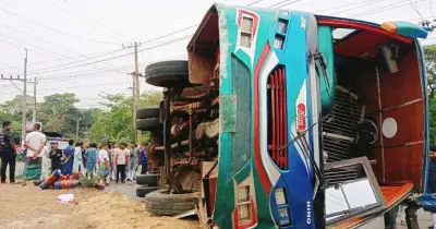 ঈদের দিন পটিয়ায় বাস দুর্ঘটনায় নিহত ১, গুরুতর আহত ২৫