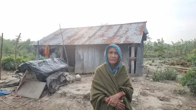 নোয়াখালীর হাতিয়ায় নদীভাঙনের শিকার পরিবারগুলোর ঈদ: আনন্দহীন উৎসবের করুণ গল্প