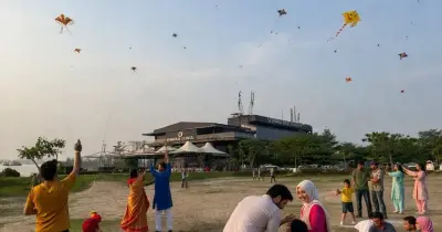 ঢাকা বোট ক্লাবে শিশুদের জন্য তিনদিন ব্যাপী ঘুড়ি উৎসব সম্পন্ন