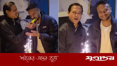 লন্ডনে সাকিব আল হাসানের জন্মদিন উদযাপন করলেন বিসিবি পরিচালক আসিফ আকবর