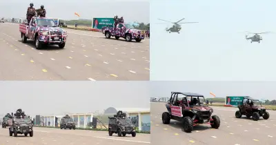 বিজিবির যান্ত্রিক বহর জাতীয় প্যারেডে প্রথমবারের মতো অংশগ্রহণ, স্বাধীনতা দিবসে ব্যাপক উৎসাহ