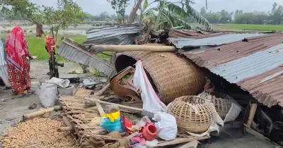 লালমনিরহাটে ১০ মিনিটের শিলাবৃষ্টিতে ব্যাপক ক্ষতি, কৃষকের ফসল সবচেয়ে বেশি ক্ষতিগ্রস্ত