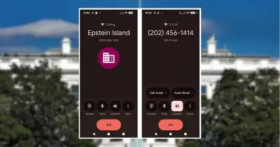 হোয়াইট হাউসে কল করলে 'এপস্টেইন আইল্যান্ড' নাম দেখায় গুগল পিক্সেল ফোনে
