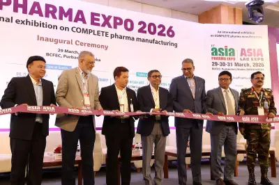 স্বাস্থ্যমন্ত্রীর হাতে ফার্মা এক্সপো উদ্বোধন, পরিবেশবান্ধব প্যাকেজিং প্রযুক্তি ও শিল্পের সংকটের কথা উঠে এসেছে