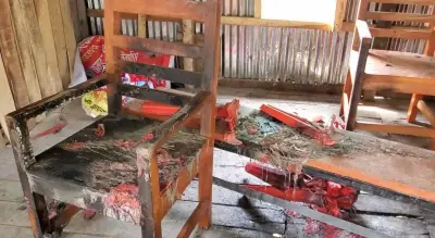 ভোলার দৌলতখানে বিএনপি কার্যালয়ে অগ্নিসংযোগ, আসবাব ও নথি পুড়ে গেছে