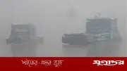 ঘন কুয়াশায় পাটুরিয়া-দৌলতদিয়া ফেরি চলাচল বন্ধ, যাত্রী ও যানবাহন আটকা