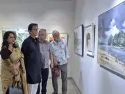 রাজধানীতে শুরু হলো 'কালেকশনস, নট ওয়র্ডস' শিল্প প্রদর্শনী, উদ্বোধন করলেন নির্ঝর ও অপি করিম