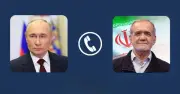 মধ্যপ্রাচ্য সংকটে পুতিনের দ্বিতীয় দফা ফোনালাপ ইরানি প্রেসিডেন্ট পেজেশকিয়ানের সঙ্গে