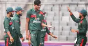 নাহিদের ফাইফায়ারের পর তানজিদ তামিমের ফিফটি, বাংলাদেশের জয়