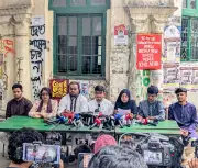 রাষ্ট্রপতির অভিশংসন ও বিচারের দাবিতে 'জুলাই ঐক্য'র সংবাদ সম্মেলন