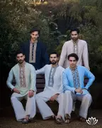 ঈদে পাঞ্জাবির বাজার জমজমাট, হাউস অব আহমেদে দাম সাড়ে ছয় হাজার থেকে পাঁচ লাখ টাকা