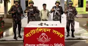 টেকনাফে বিদেশি পিস্তল ও ক্রিস্টাল মেথসহ যুবক আটক, বিজিবির অভিযানে অস্ত্র-মাদক পাচার নস্যাৎ
