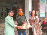 শাবিপ্রবি বন্ধুসভার 'সহমর্মিতার ঈদ': নিরাপত্তারক্ষী ও দরিদ্র পরিবারে খাদ্যসামগ্রী বিতরণ