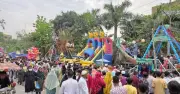 ঈদুল ফিতরে রাজধানীর খোলা জায়গায় উৎসবমুখর পরিবেশ, ভিড়ে আনন্দ ও ভোগান্তি