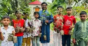 ঈদে সালামির বদলে শিশুদের হাতে গাছের চারা, পরিবেশ সচেতনতা বৃদ্ধির উদ্যোগ সিরাজগঞ্জে