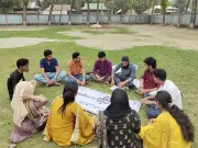 জামালপুর বন্ধুসভার পাঠচক্রে আলোচিত হলো হোসাইনের 'মেঘেদের দিন' উপন্যাস