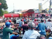 সাতক্ষীরায় মোটরসাইকেলচালকদের জন্য ফুয়েল কার্ড বাধ্যতামূলক, ফিলিং স্টেশনে দীর্ঘ সারি