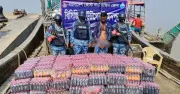 মনপুরায় কোমল পানীয় পাচার চেষ্টা ব্যর্থ, কোস্ট গার্ডের অভিযানে আটক ১